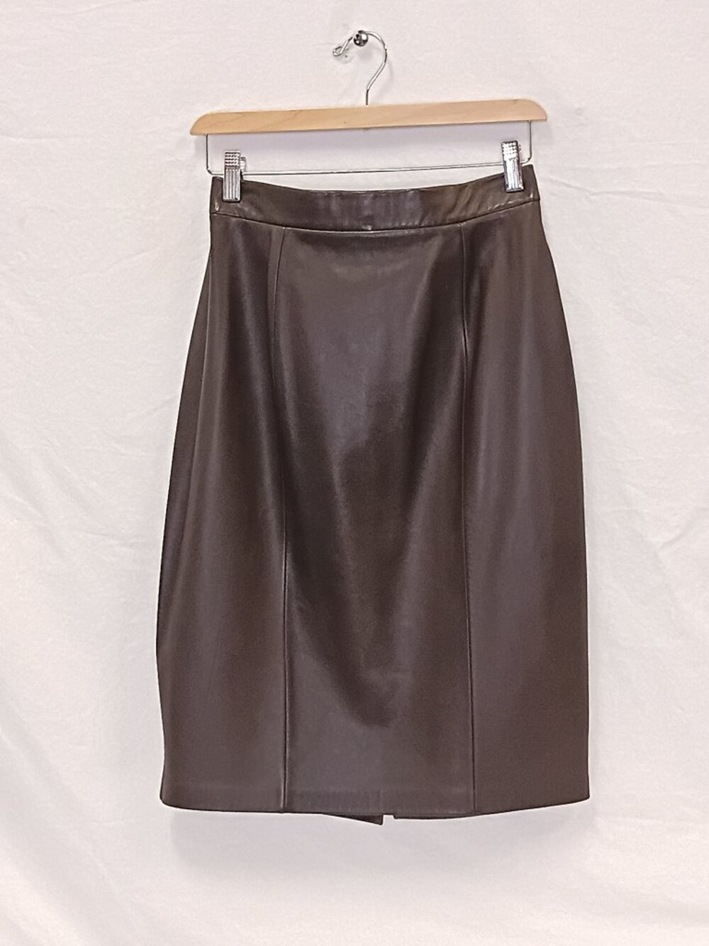 St John Leather Skirt - Picture 2 of 6